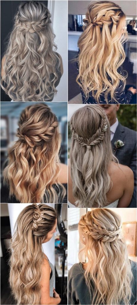 18 Braided Wedding Hairstyles for Long Hair