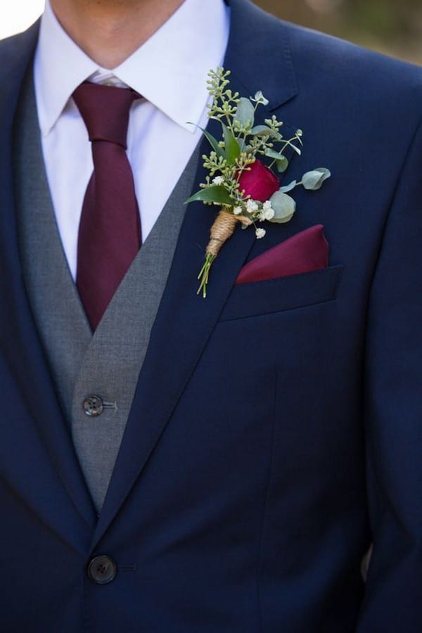 25 + Grooms Wedding Suit and Boutonniere Ideas - Oh The Wedding Day