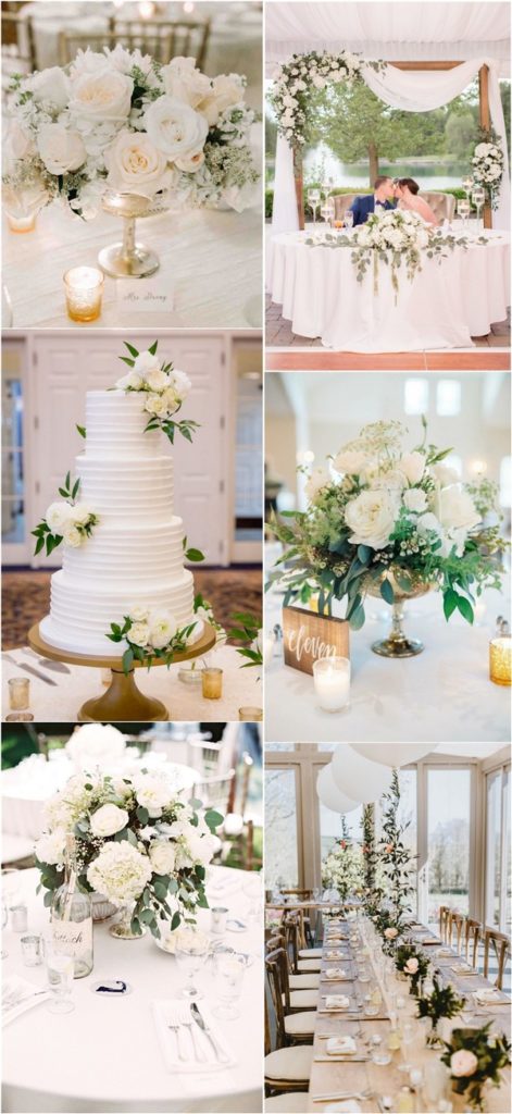 30 + Classic Wedding Decor Ideas for A Romantic Wedding - Oh The ...