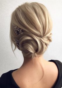 20 Low Bun Wedding Updo Hairstyles We Love - Oh The Wedding Day