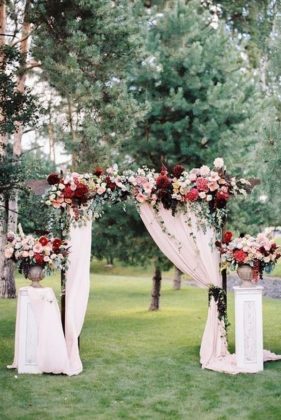 30 + Outdoor Fall Wedding Arches & Backdrops - Page 2 of 2 - Oh The ...