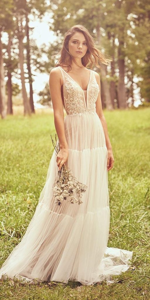 20 Bohemian Wedding Dresses For 2024 - Oh The Wedding Day