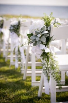 30+ Outdoor Wedding Aisle Decoration Ideas - Oh The Wedding Day