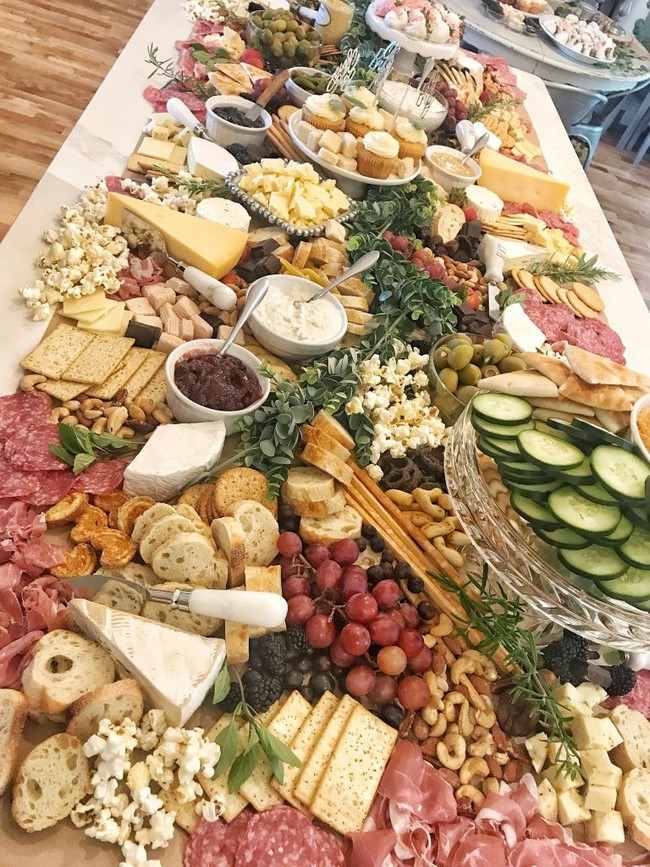 30 Delicious Wedding Charcuterie Table Food Ideas Oh The Wedding Day