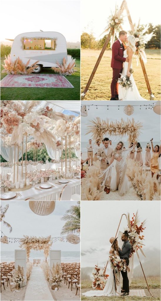 20 Incredible Bohemian Pampas Grass Wedding Ideas Page 2 Of 2 Oh